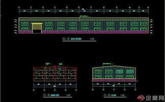 安徽某鋼結構工程廠房建筑設計CAD圖在市政公用工程中的應用與要點解析